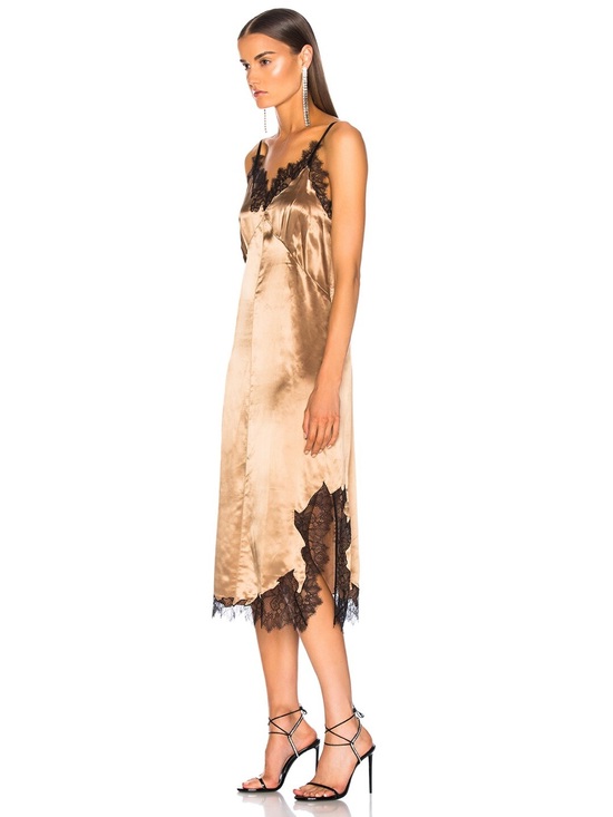 Helmut Lang Dresses & Skirts - Helmut lang Lace Trim Slip Dress. Size S. NWT.  MSRP $620.  Flaw See Pic
